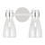 Visual Comfort Studio - AEV1002PN - Two Light Bath Fixture - Moritz - Polished Nickel