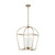 Visual Comfort Studio - CC1094ADB - Four Light Lantern - Stonington - Antique Gild