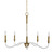 Hanover Five Light Chandelier (CC1315BBS)