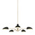 Jane Five Light Chandelier (EC1025MBK)