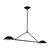 Nevel Two Light Linear Chandelier (EC1292AI)