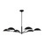 Nevel Six Light Chandelier (EC1306AI)