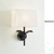 Georgia One Light Wall Sconce (EW1011AI)