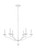 Visual Comfort Studio - F3130/6PSW - Six Light Chandelier - Annie - Plaster White
