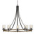 Angelo Ten Light Chandelier (F3137/10DWK/SGM)