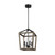 Visual Comfort Studio - F3190/4WOW/AF - Four Light Chandelier - Gannet - Weathered Oak Wood / Antique Forged Iron