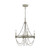 Visual Comfort Studio - F3331/4FWO/DWW - Four Light Chandelier - Beverly - French Washed Oak / Distressed White Wood