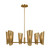 Visual Comfort Studio - LXC1056BBS - Six Light Chandelier - Plivot - Burnished Brass