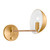 Balleroy One Light Wall Sconce (LXW1071BBS)
