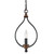 Visual Comfort Studio - P1341DWZ/WO - One Light Mini-Pendant - HARTSVILLE - Dark Weathered Zinc / Weathered Oak