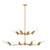 Visual Comfort Studio - TC1158BBS - Eight Light Chandelier - Mezzo - Burnished Brass