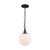 Visual Comfort Studio - TP1031AI - One Light Pendant - Capri - Aged Iron