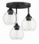 Glenda Three Light Semi Flush Mount (56253-FB)