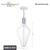 Bulbrite - 810175 - Pendant - Builder Fixtures - Clear