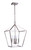 Craftmade - 56335-BNK - Four Light Foyer Pendant - Flynt II - Brushed Polished Nickel