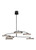 Visual Comfort Modern - CDCH17327WOB - LED Chandelier - Shuffle - Nightshade Black