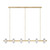 Visual Comfort Modern - KWLS30327CNB - LED Linear Chandelier - Laurel - Natural Brass