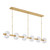 Laurel LED Linear Chandelier (KWLS30327CNB)