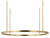 Stagger LED Chandelier (MDCH53927HAB)