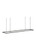 Visual Comfort Modern - MDLS18627B - LED Linear Suspension - Stagger - Nightshade Black