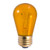 Bulbrite - 701211 - Light Bulb - Indicator - Transparent Amber