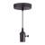 Bulbrite - 810082 - Pendant - Builder Fixtures - Gunmetal
