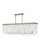 Fredrick Ramond - FR30208BNG - LED Linear Chandelier - Dune - Burnished Gold