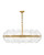 Fredrick Ramond - FR30514HB - LED Chandelier - Lillia - Heritage Brass