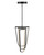 Fredrick Ramond - FR31037BLK - LED Pendant - Onyx - Black