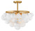 Fredrick Ramond - FR41563DA - LED Semi-Flush Mount - Marabel - Distressed Brass