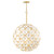 Fredrick Ramond - FR41966DG - LED Chandelier - Marianne - Deluxe Gold