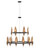Fredrick Ramond - FR44009CBK - LED Chandelier - Willow - Carbon Black