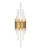 Fredrick Ramond - FR46102HBR - LED Wall Sconce - Trinity - Heritage Brass