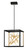 Fredrick Ramond - FR46407BLK - LED Pendant - Styx - Black