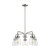 Generation Lighting - 3114505EN7-962 - Five Light Chandelier - Belton - Brushed Nickel