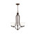 Generation Lighting - 3139005-710 - Five Light Chandelier - Emmons - Bronze
