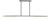 Cityscape LED Linear Chandelier (SLLS56827CCBZ)