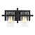 Generation Lighting - 4441502-112 - Two Light Wall / Bath - Mitte - Midnight Black
