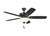 Generation Lighting - 5COM52MBKD-V1 - 52 Ceiling Fan - Colony - Midnight Black