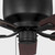 Linden 52 Hugger 52"Ceiling Fan (5LDH52MBK)