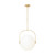Visual Comfort Modern - SLPD10327OPNB - LED Pendant - Fues - Natural Brass