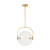 Visual Comfort Modern - SLPD10427CNB - LED Pendant - Fues - Natural Brass