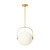 Visual Comfort Modern - SLPD10427OPNB - LED Pendant - Fues - Natural Brass