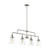 Generation Lighting - 6614504EN7-962 - Four Light Island Pendant - Belton - Brushed Nickel