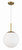 Craftmade - 56892-SB-WG - One Light Pendant - Gaze - Satin Brass