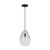 Visual Comfort Modern - SLPD279CB - One Light Pendant - Alina - Nightshade Black