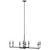 Generation Lighting - F3292/8AI - Eight Light Linear Chandelier - Ansley - Aged Iron