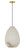 Visual Comfort Modern - SLPD545ALBHAB - One Light Pendant - Alina - Hand Rubbed Antique Brass