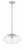 Craftmade - 56894-CH - One Light Pendant - Gaze - Chrome