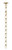 Visual Comfort Modern - SLPD55127ALBHABR-277 - LED Pendant - Collier - Hand Rubbed Antique Brass